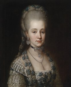 Portrait of an Archduchess by Unbekannt Unbekannt